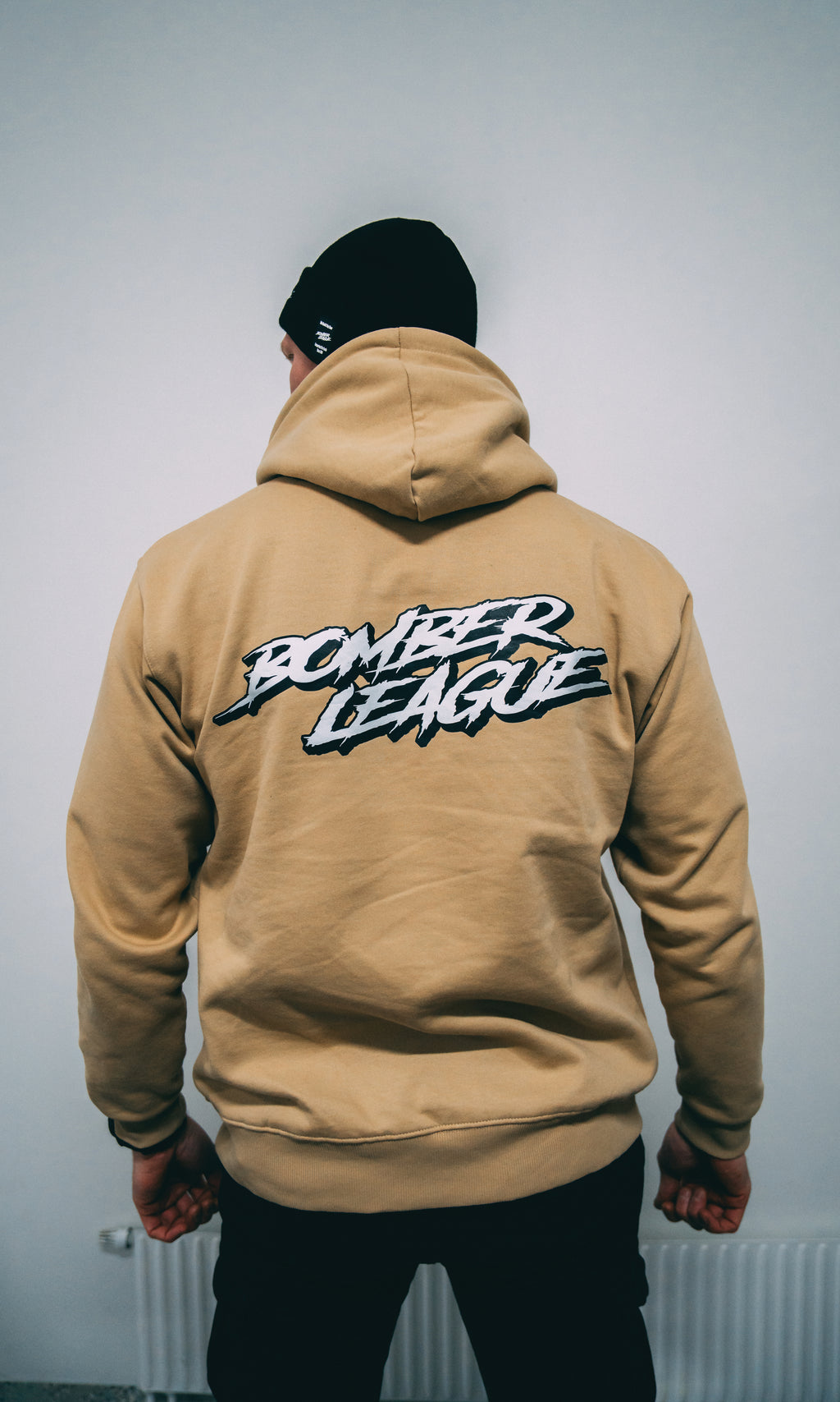 Bomber League Hoodie - Khaki