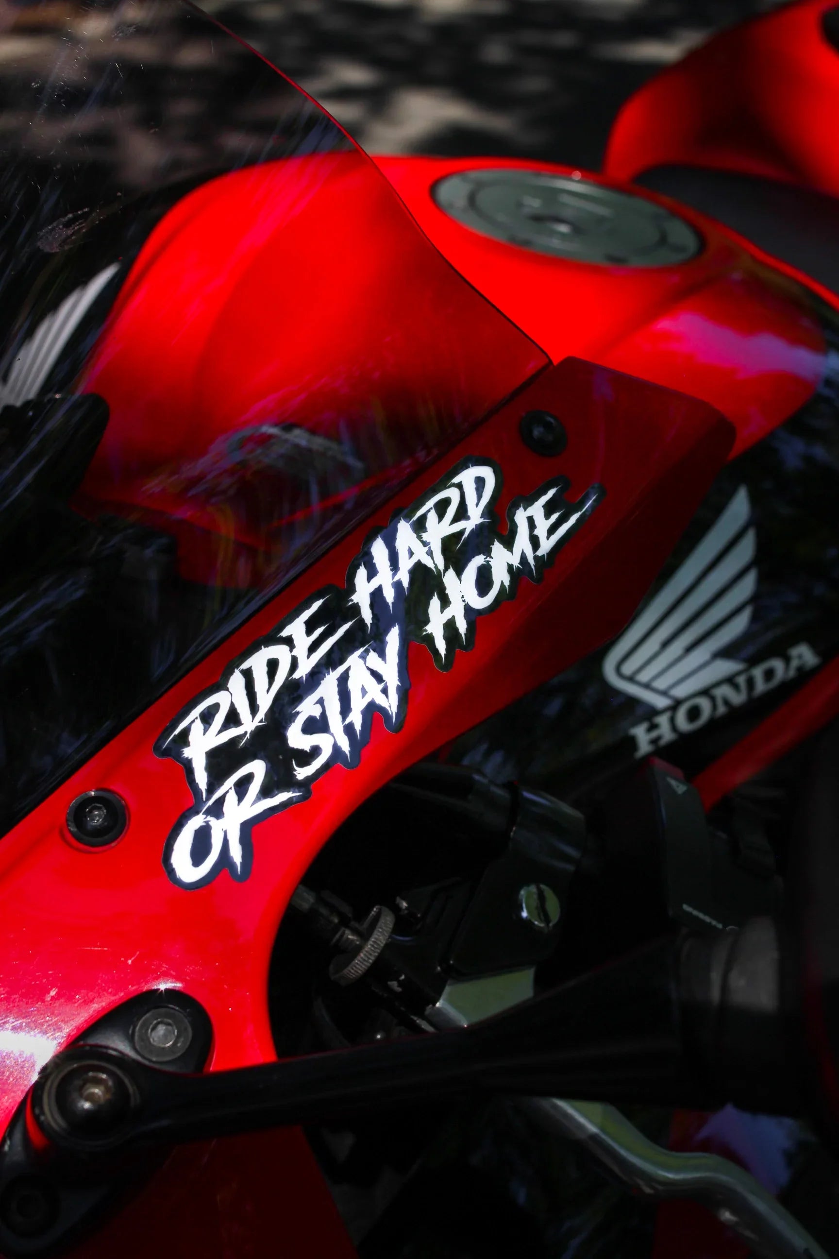Ride Hard or Stay Home Sticker