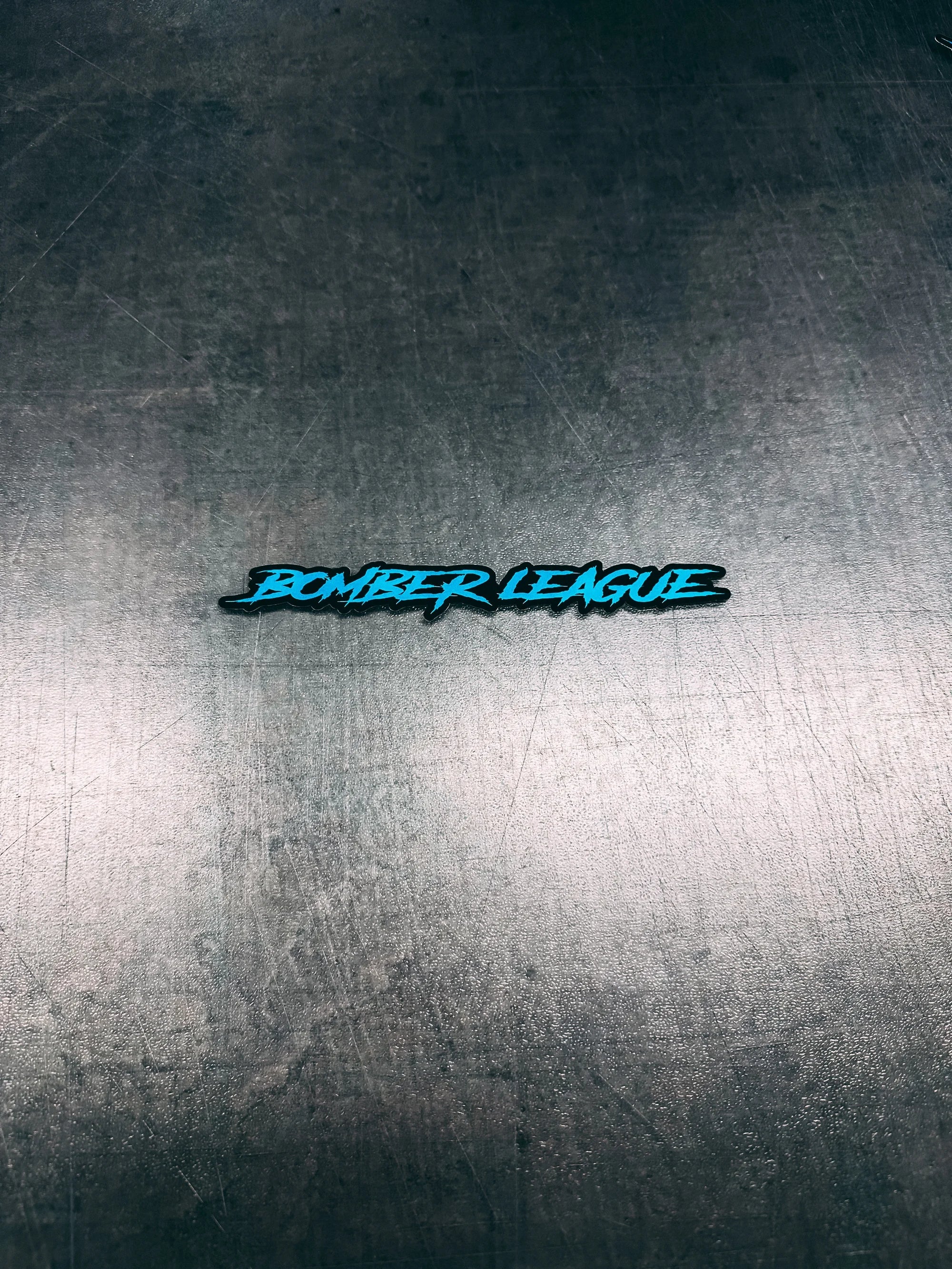 Bomber League Visor Sticker