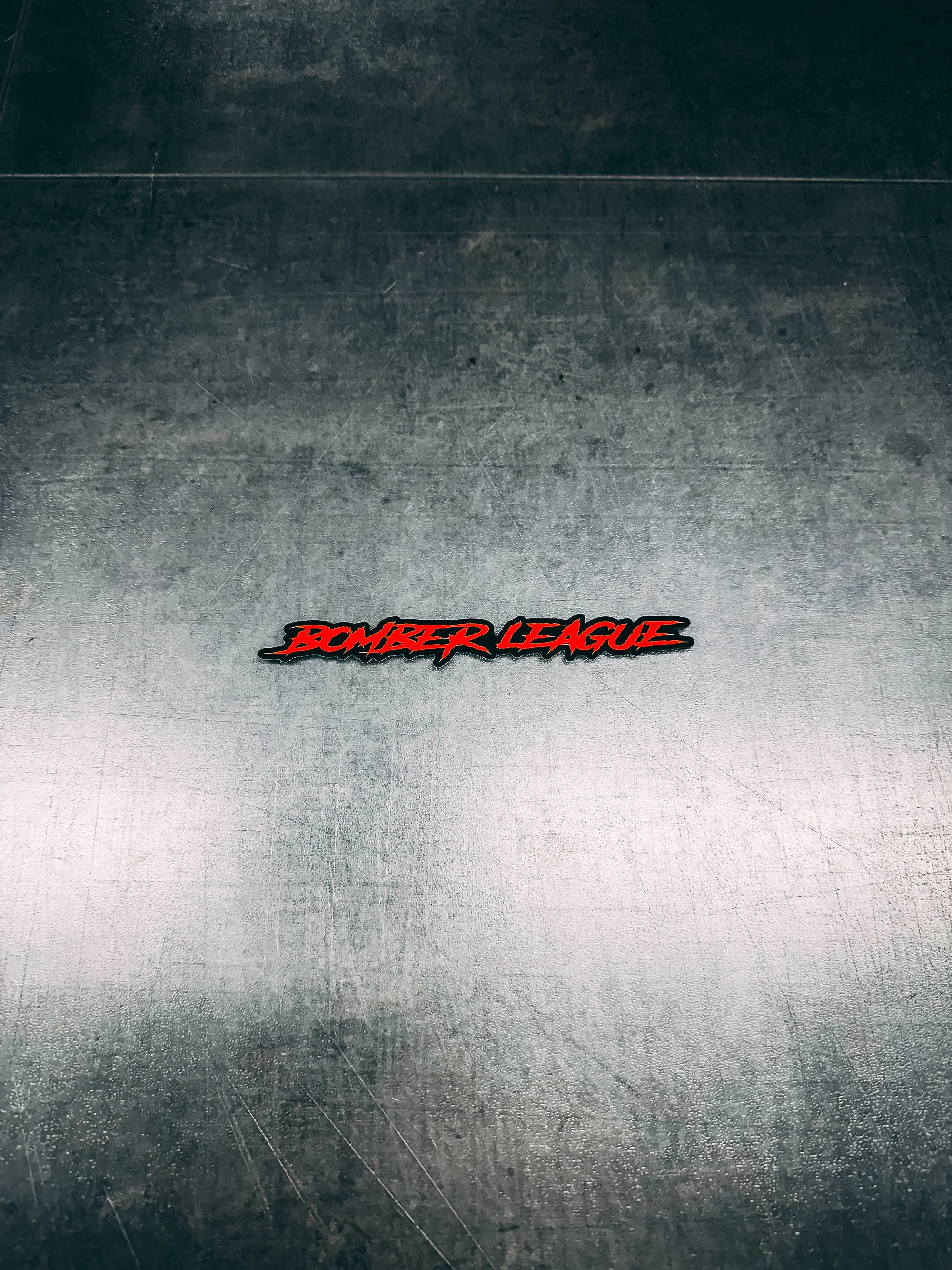 Bomber League Visor Sticker