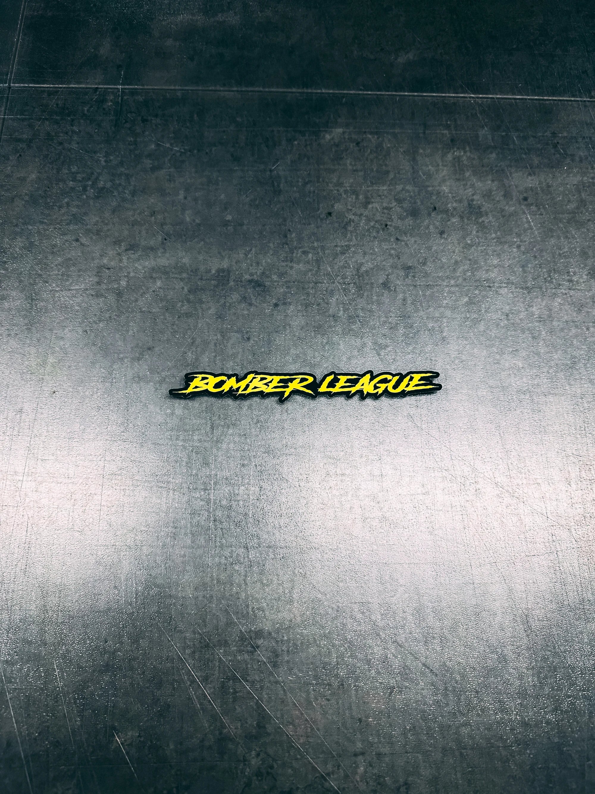 Bomber League Visor Sticker
