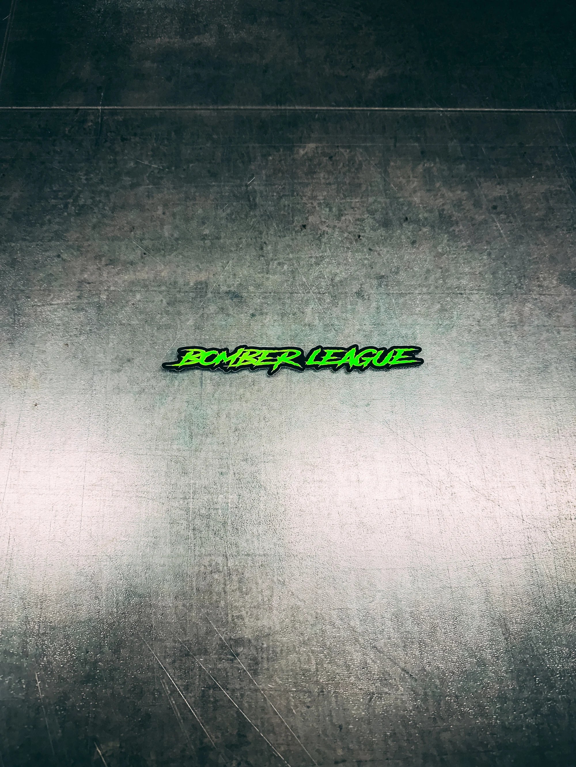 Bomber League Visor Sticker