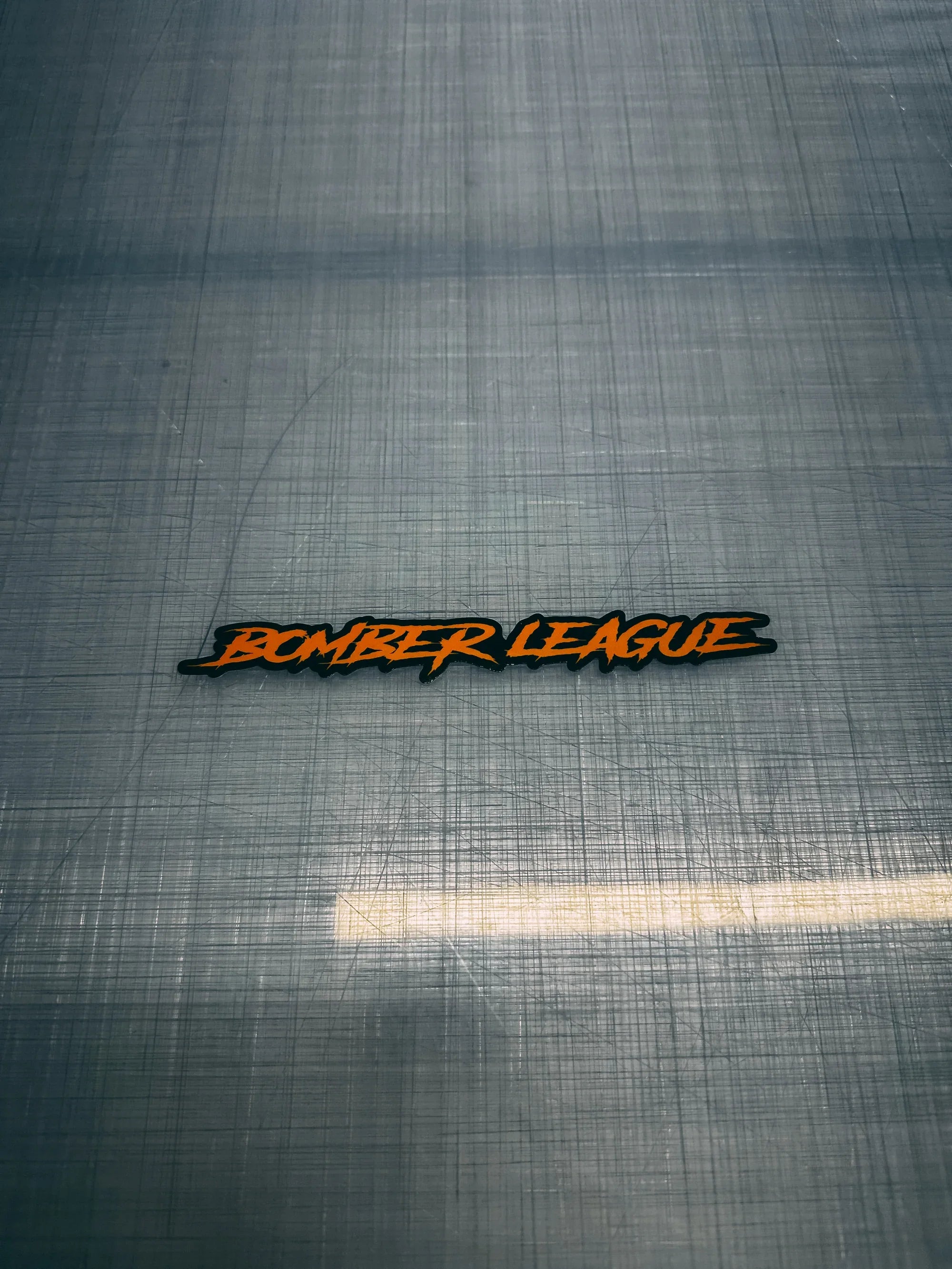 Bomber League Visor Sticker