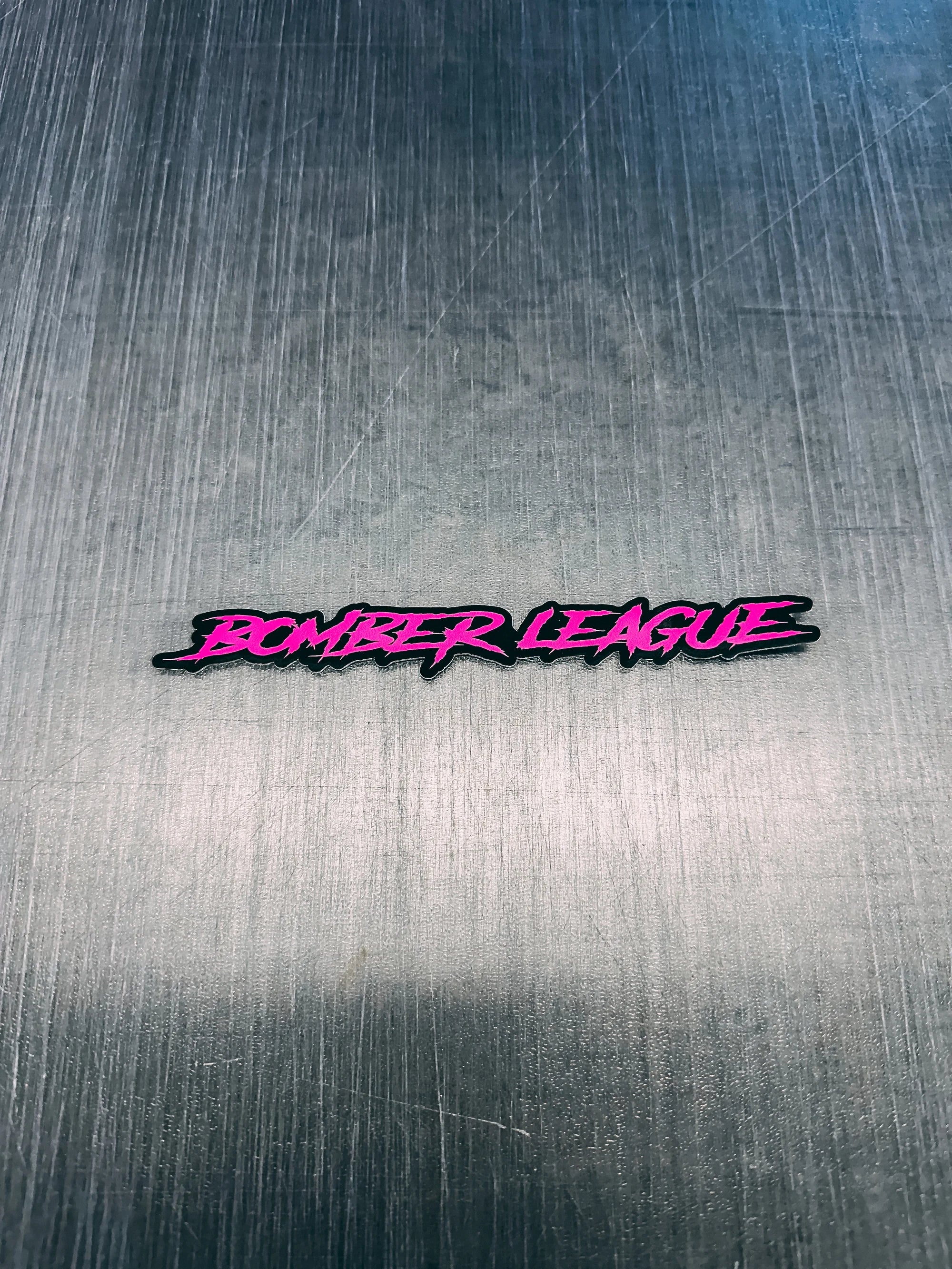 Bomber League Visor Sticker