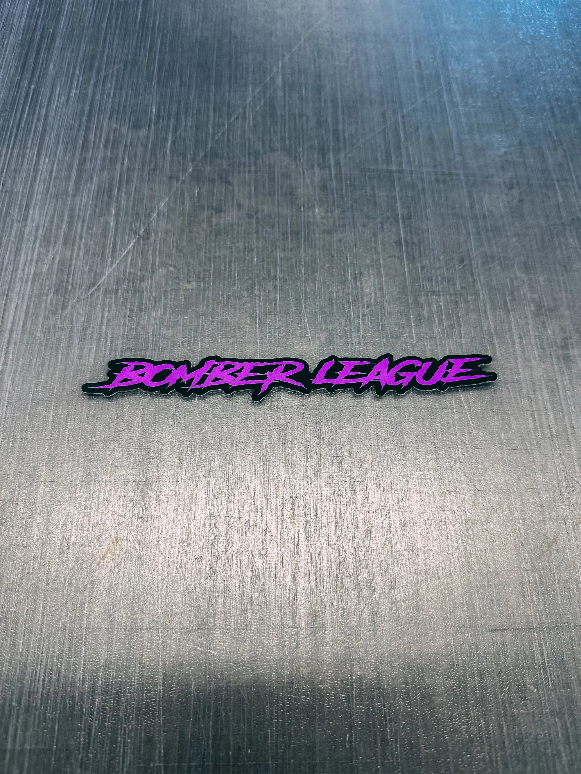 Bomber League Visor Sticker