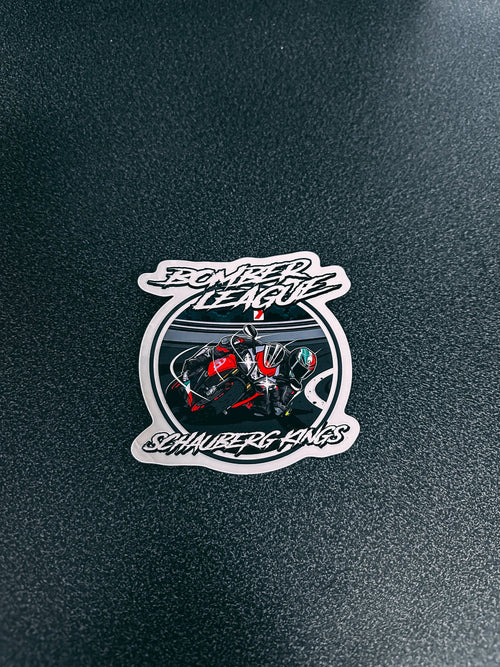 Bomber League Kings Stickers