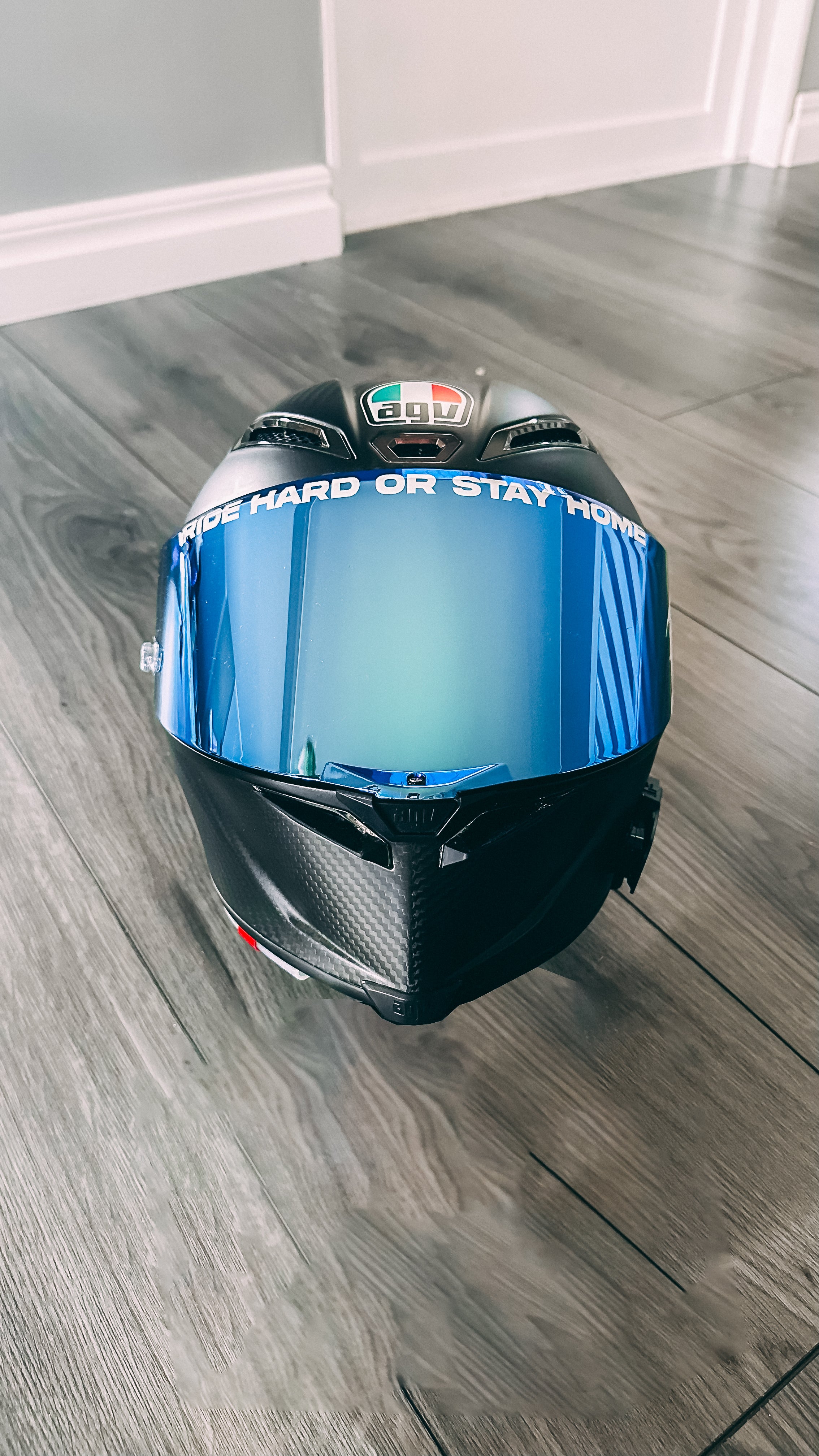 Ride Hard or Stay Home Sticker