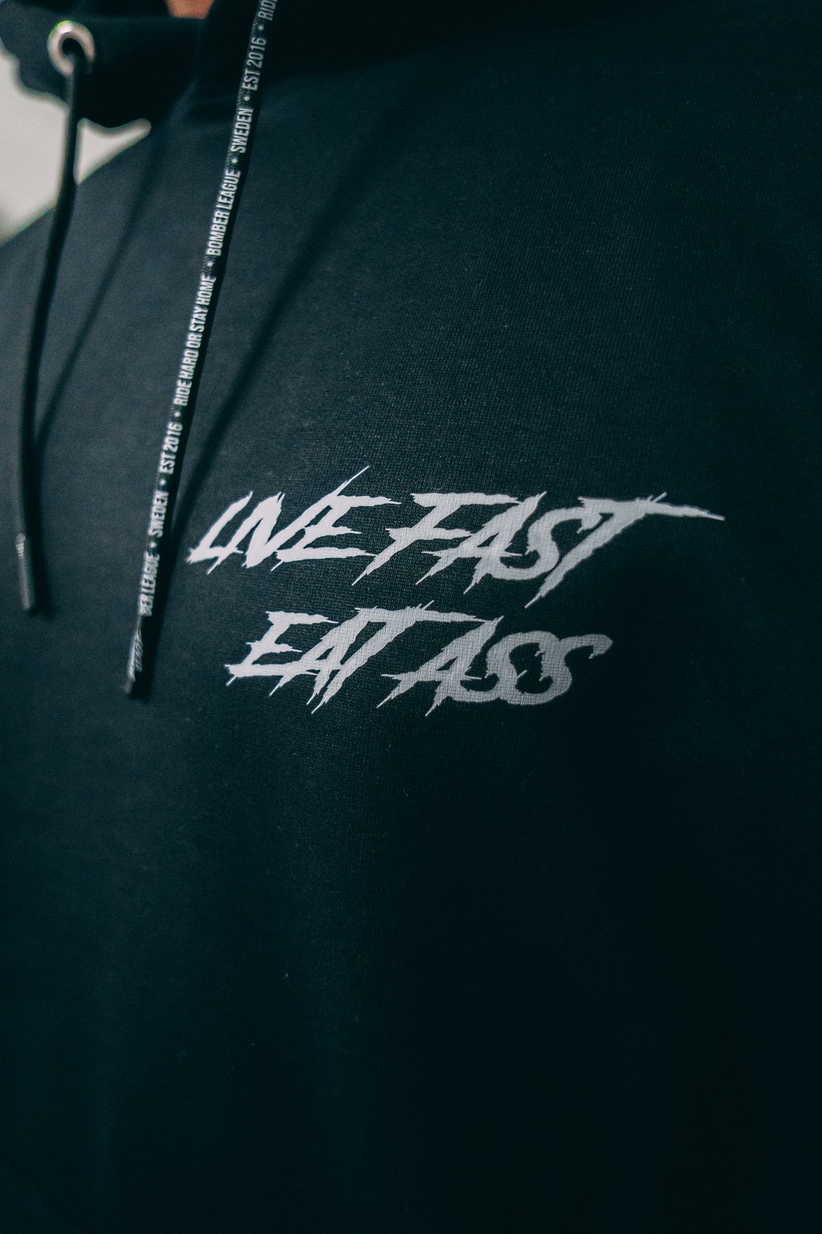 Live Fast Eat Ass Hoodie